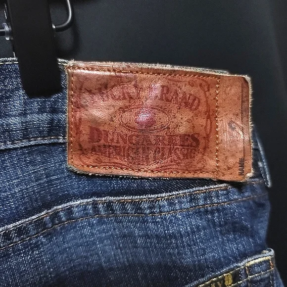 Lucky Brand Dungarees by Gene Montesano 2005 Men's Relaxed Fit Jeans - Picture 6 of 14